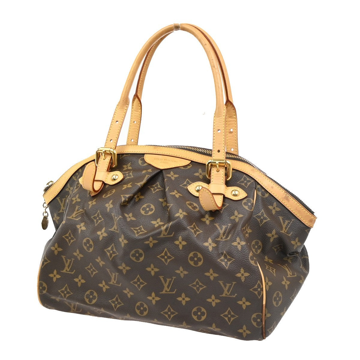Louis Vuitton Tivoli Monogram Canvas Brown Canvas Handbag (Pre-Owned)