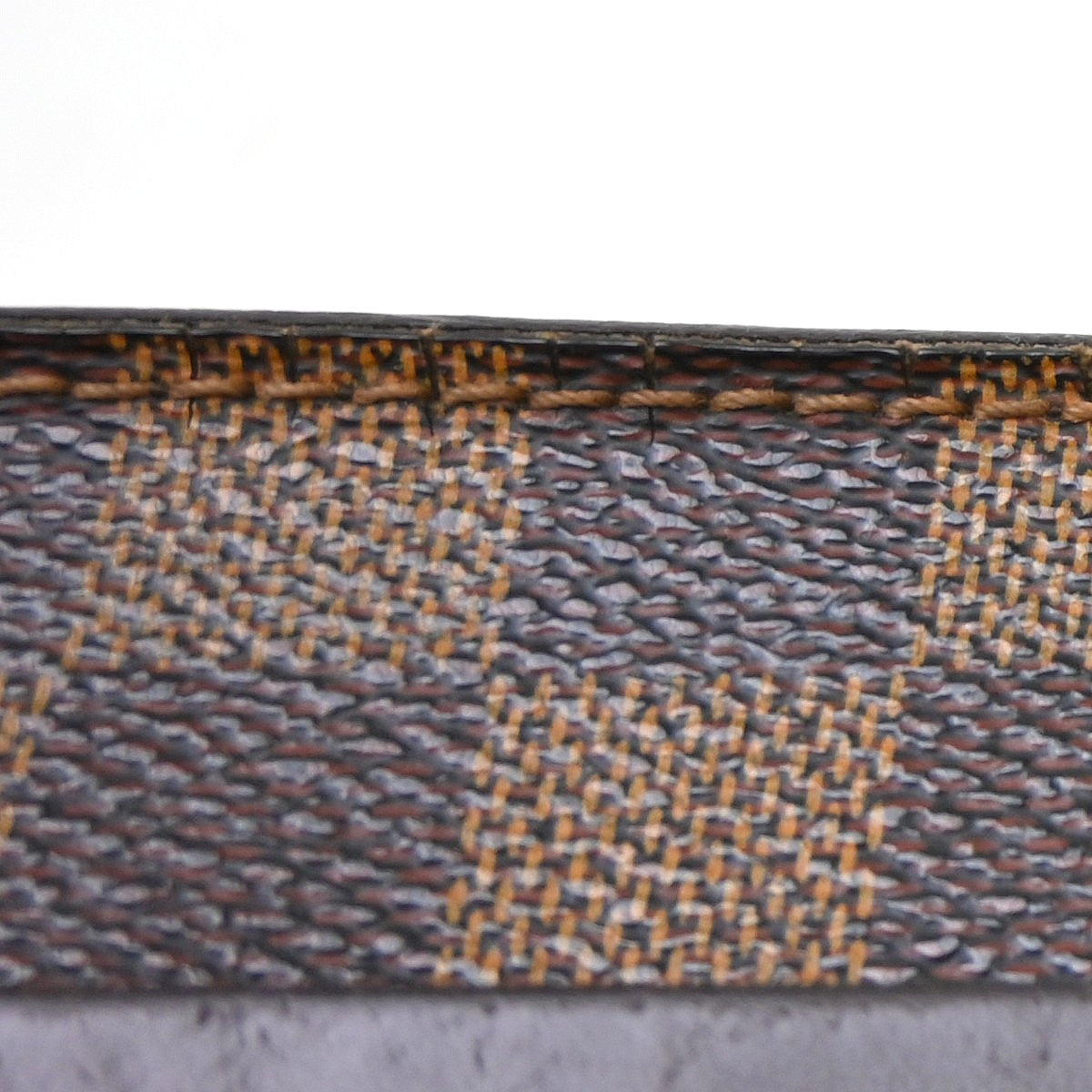 Louis Vuitton Pochette Saint Louis Damier Ebene Brown Canvas Clutche & Pouche Bag (Pre-Owned)