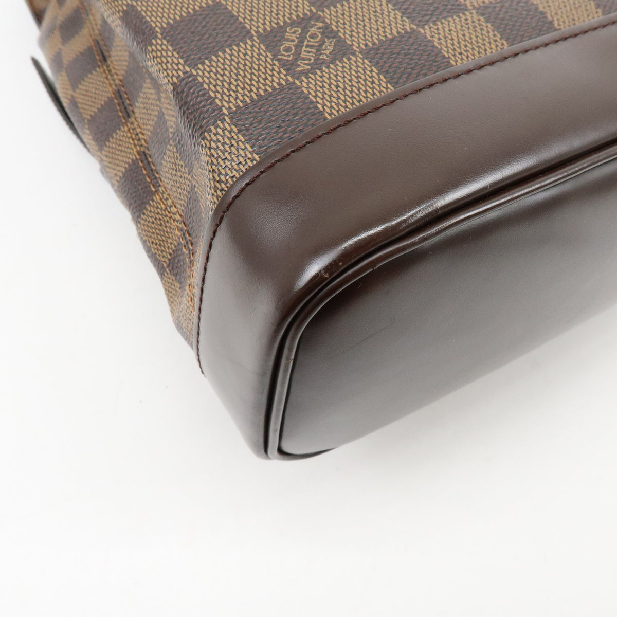 Louis Vuitton Soho Damier Brown Canvas Backpack Bag (Pre-Owned)