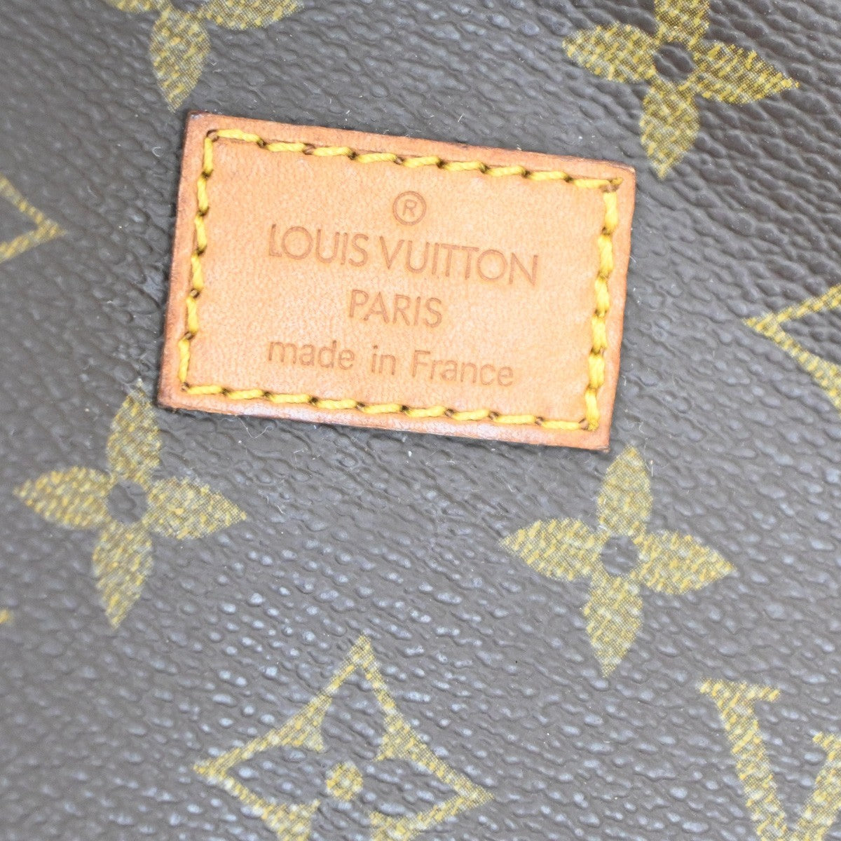 Louis Vuitton Saumur Monogram Canvas Brown Canvas Handbag (Pre-Owned)
