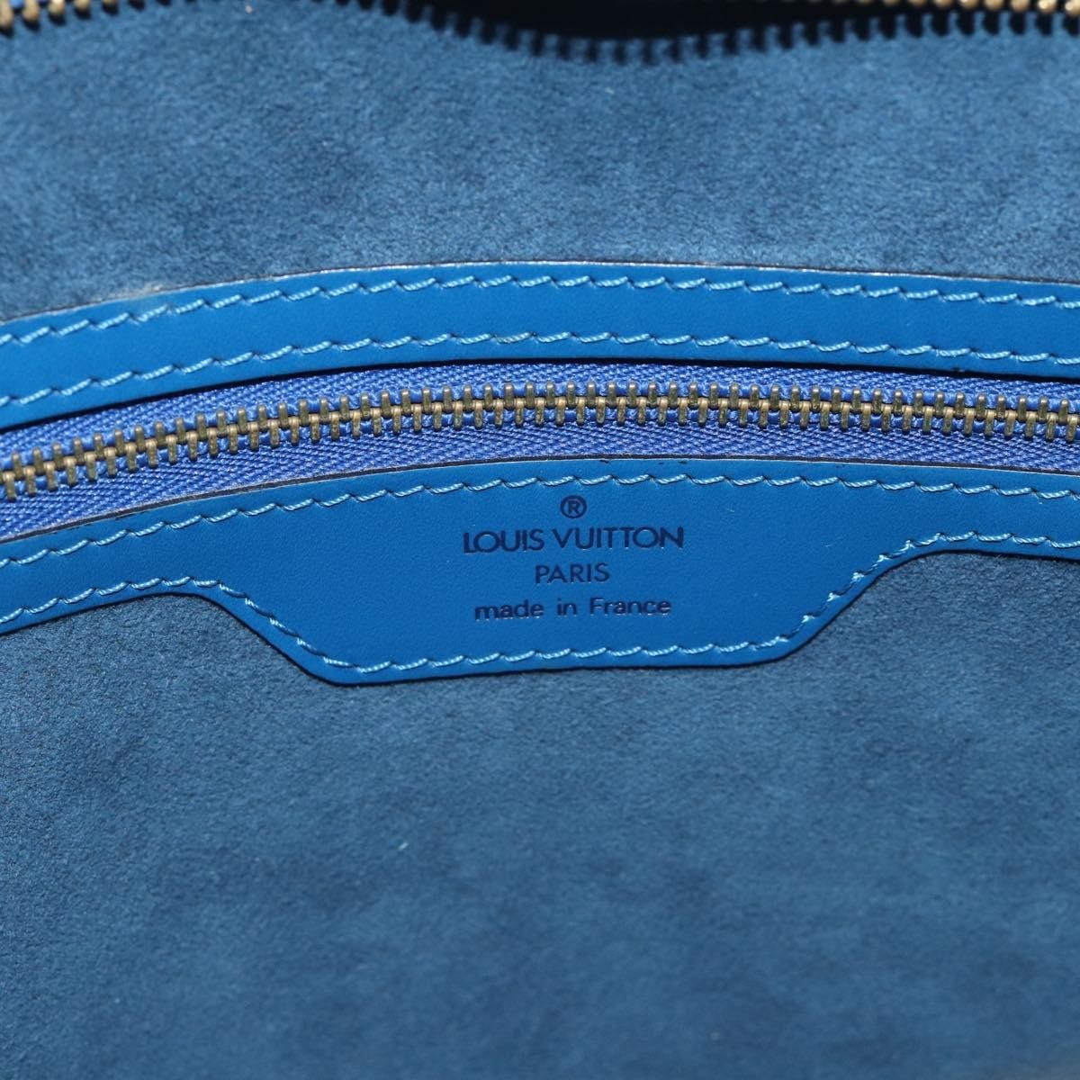 Louis Vuitton Saint Jacques Epi Leather Blue Leather Handbag (Pre-Owned)