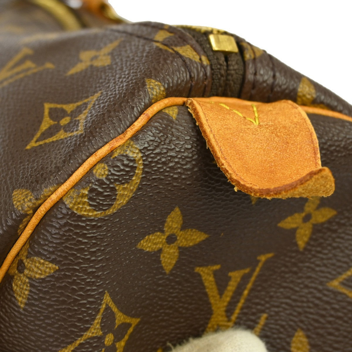 Louis Vuitton Keepall Monogram Brown Canvas Travel Bag Bag (Pre-Owned)