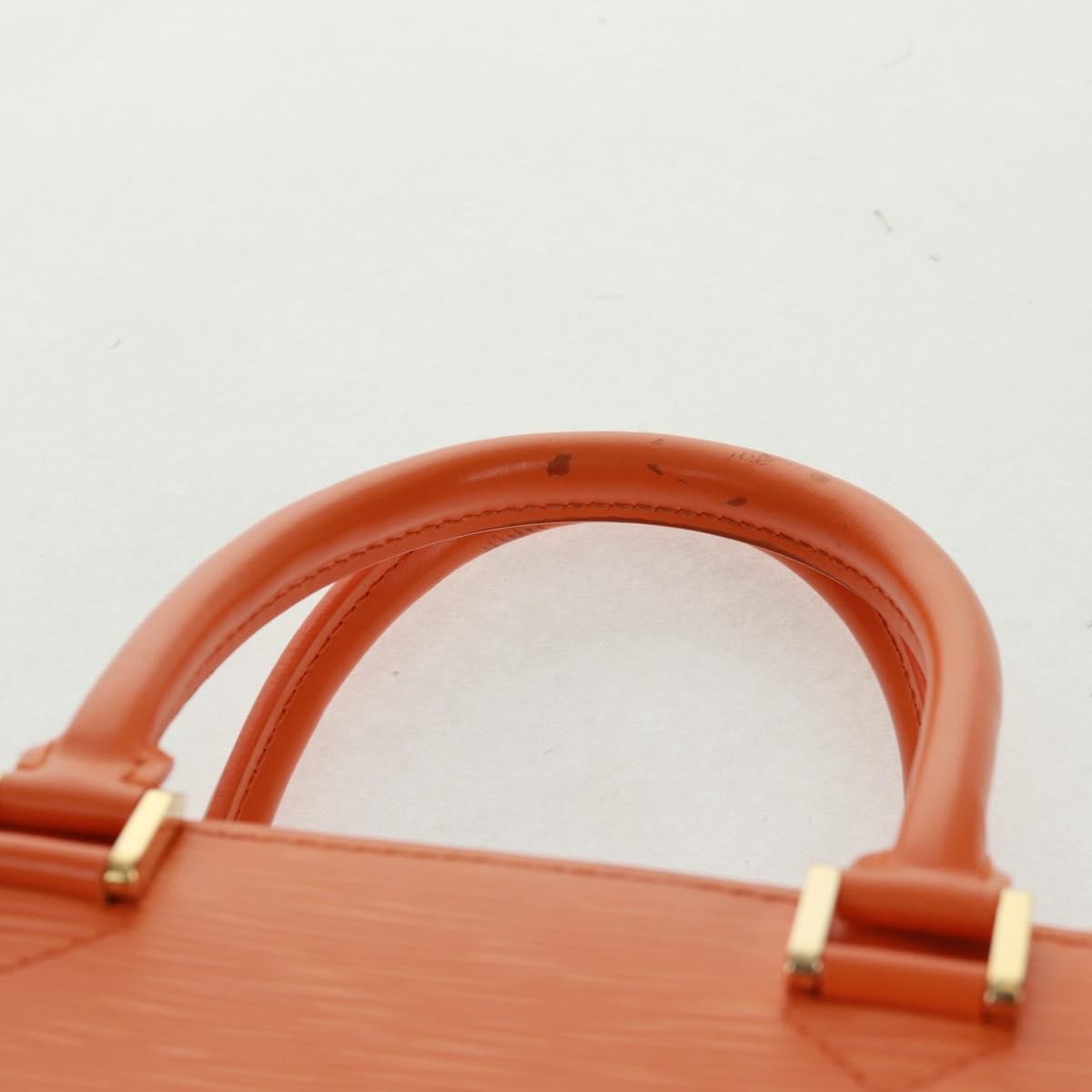 Louis Vuitton Pont Neuf Epi Leather Orange Leather Handbag (Pre-Owned)