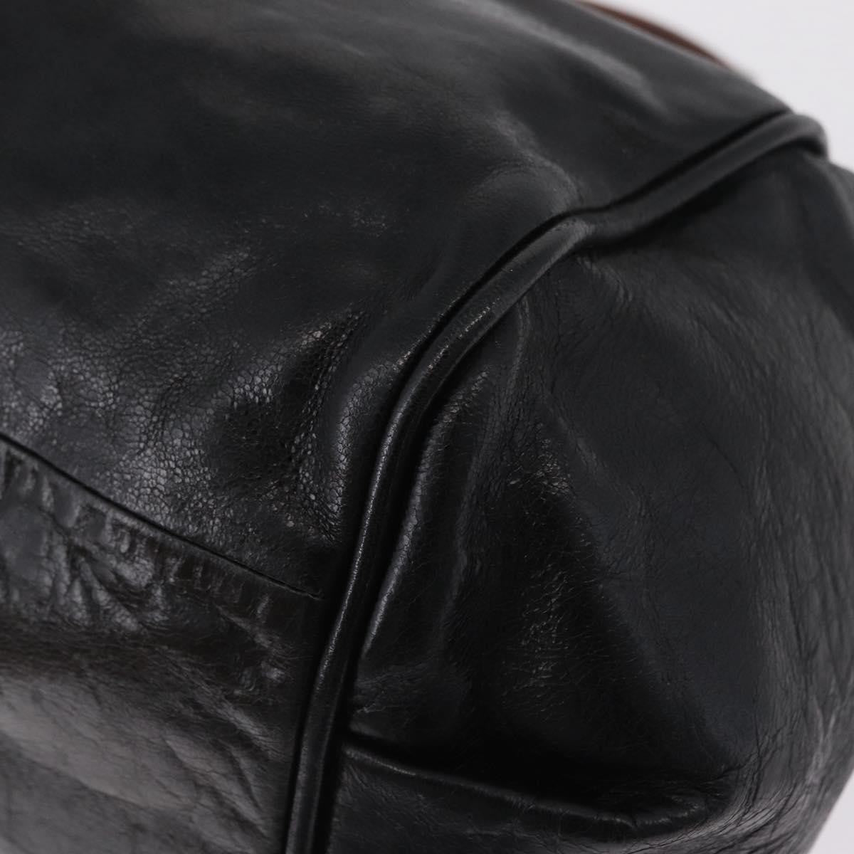 Chloe Ethel Leather Black Leather Handbag (Pre-Owned)