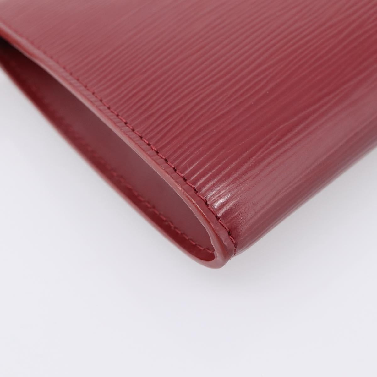 Louis Vuitton Pochette Accessoires Nm Epi Leather Red Leather Clutche & Pouche Bag (Pre-Owned)