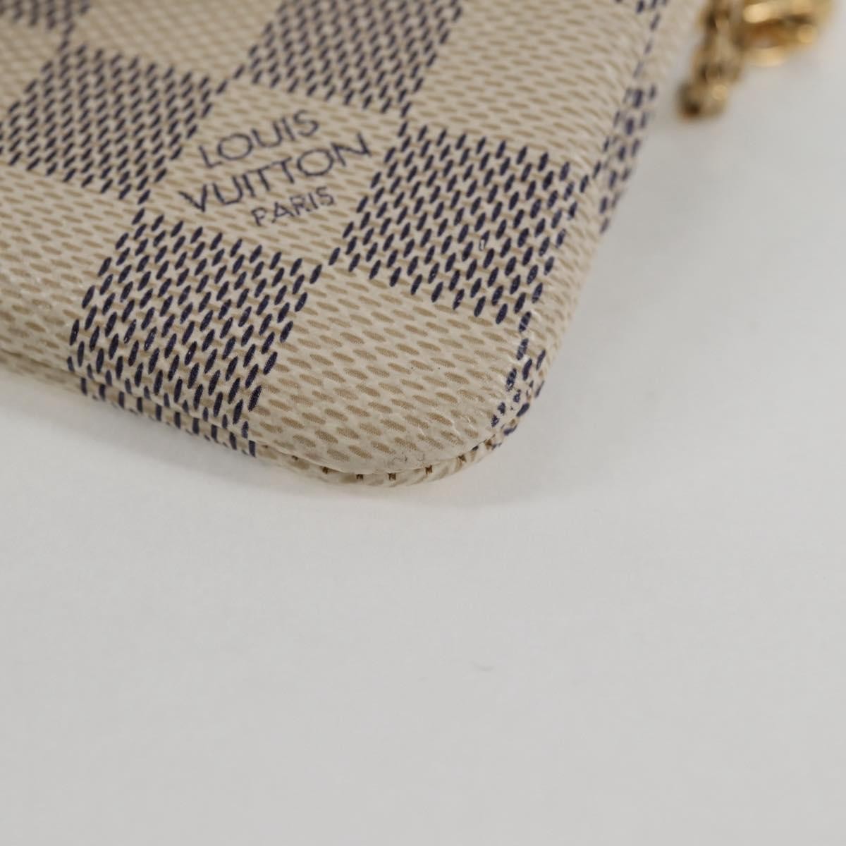 Louis Vuitton Pochette Clés Nm Canvas White Canvas Wallets Accessory (Pre-Owned)