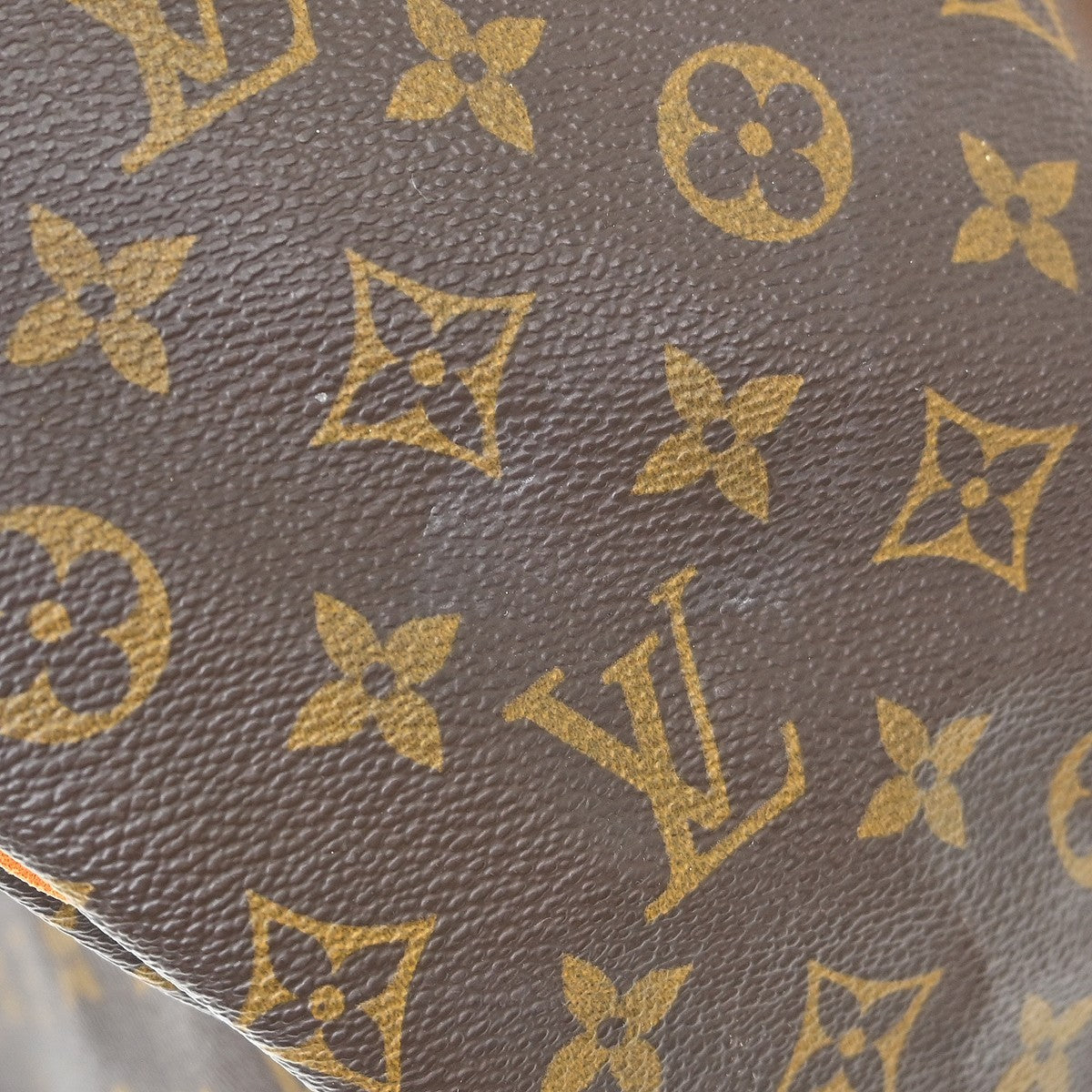 Louis Vuitton Keepall Monogram Canvas Brown Canvas Travel Bag Bag (Pre-Owned)