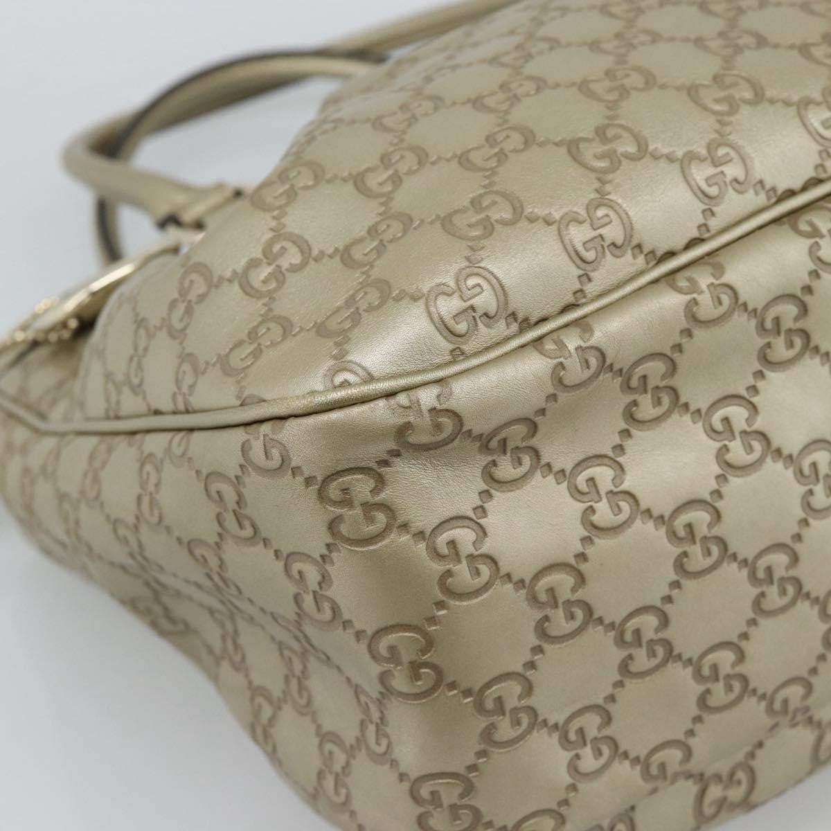 Gucci Sukey Top Handle Guccissima Leather Gold Leather Tote Bag Bag (Pre-Owned)