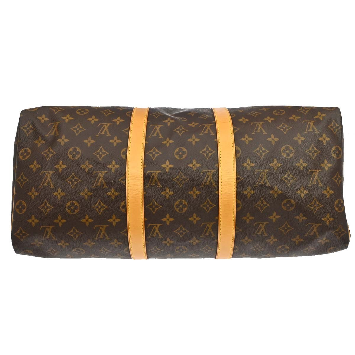Louis Vuitton Keepall Monogram Canvas Brown Canvas Travel Bag Bag (Pre-Owned)