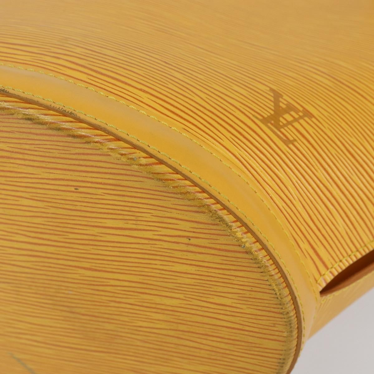 Louis Vuitton Saint Jacques Epi Leather Yellow Leather Handbag (Pre-Owned)