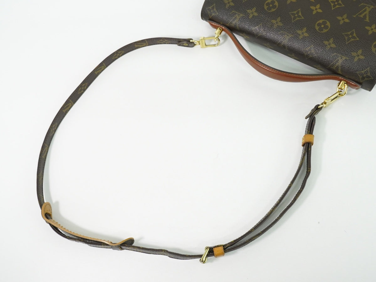 Louis Vuitton Monceau Monogram Canvas Brown Canvas Handbag (Pre-Owned)