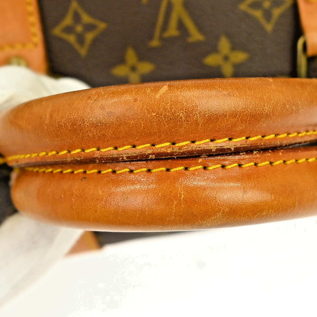 Louis Vuitton Keepall Monogram Canvas Brown Canvas Travel Bag Bag (Pre-Owned)