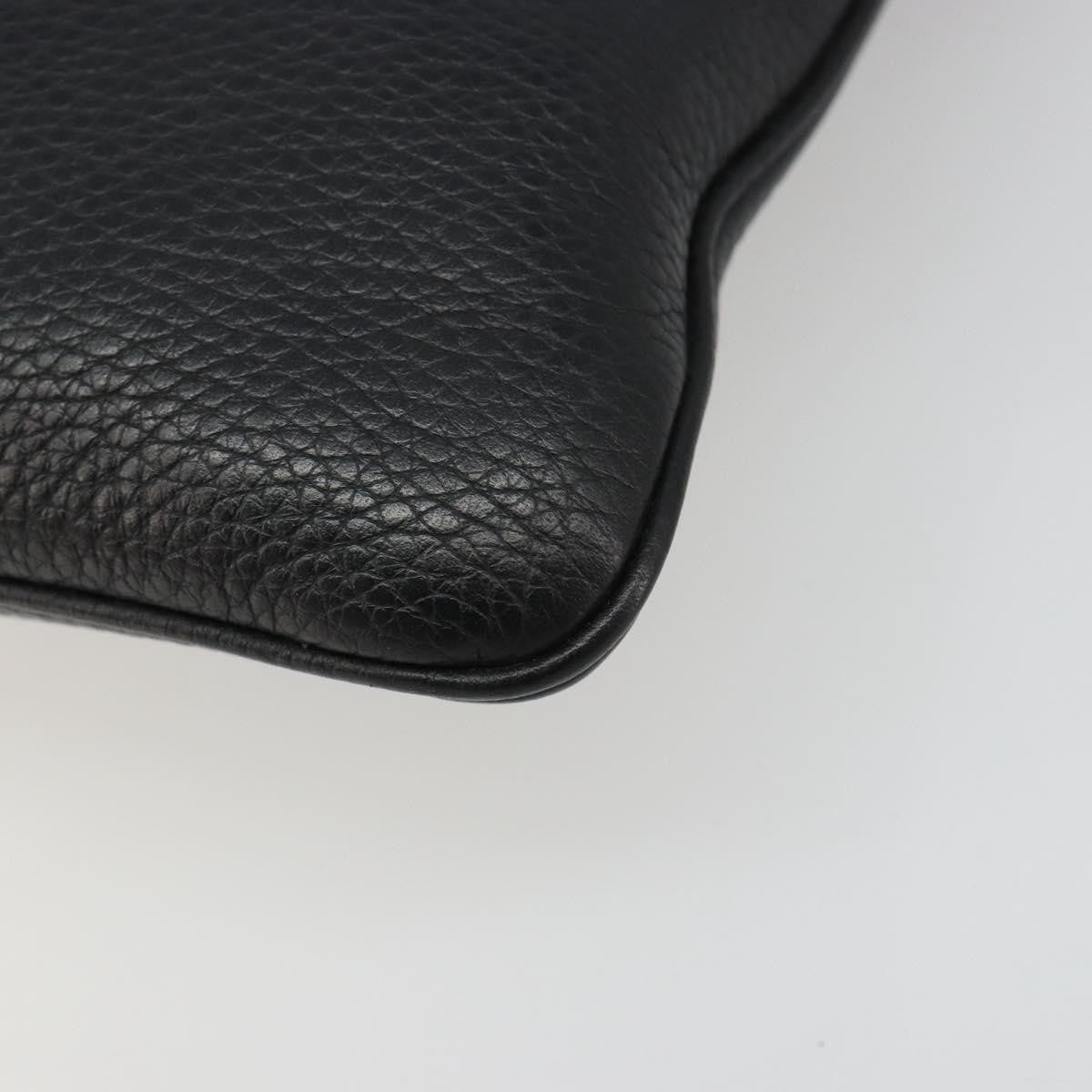 Loewe Vintage Leather Black Leather Shoulder Bag Bag (Pre-Owned)