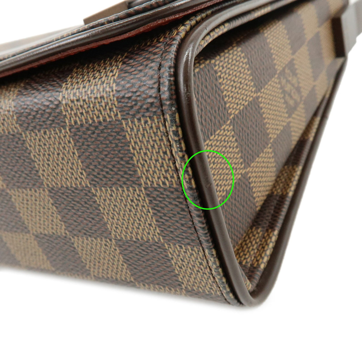 Louis Vuitton Tribeca Damier Brown Canvas Handbag (Pre-Owned)