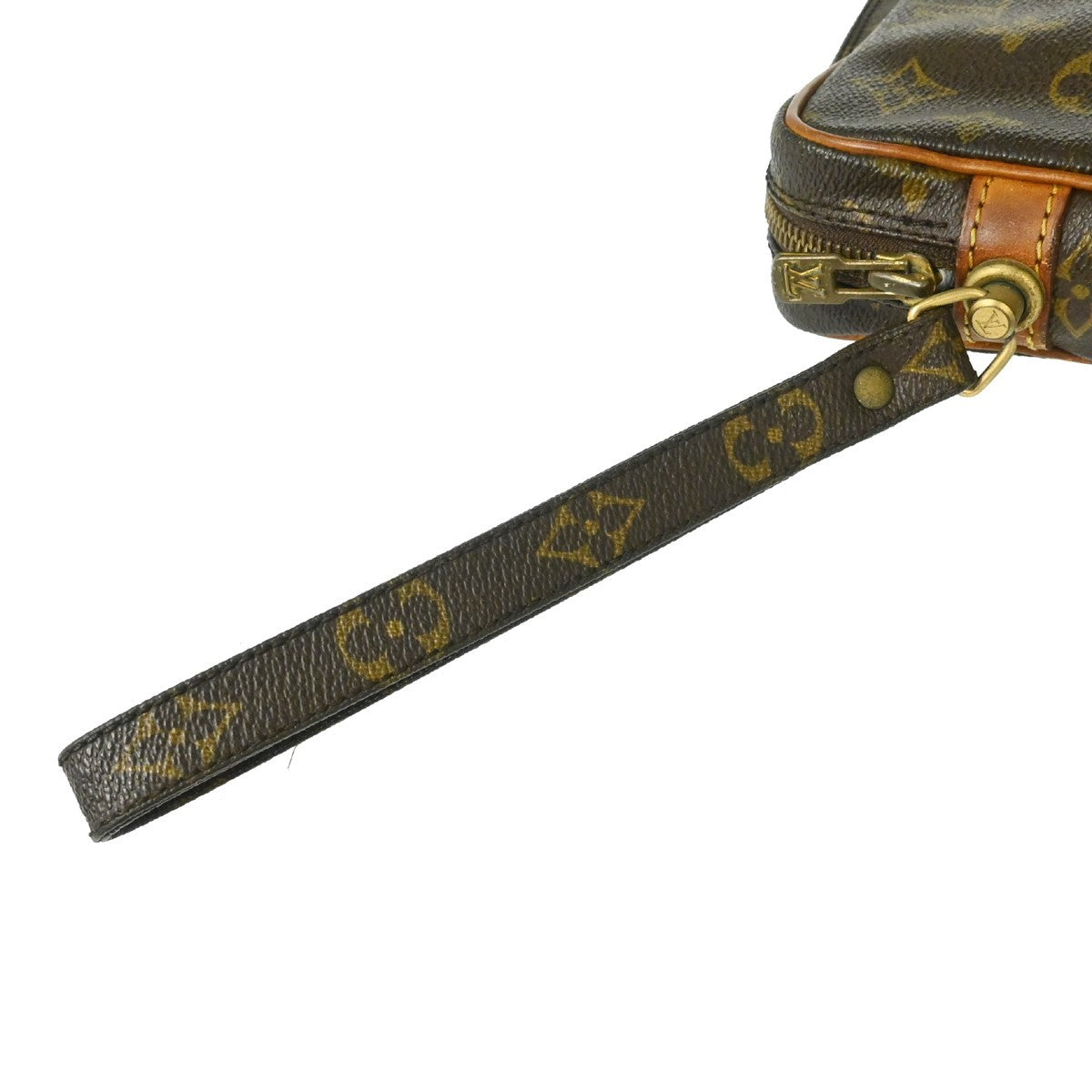 Louis Vuitton Marly Dragonne Clutch Monogram Canvas Brown Canvas Clutche & Pouche Bag (Pre-Owned)