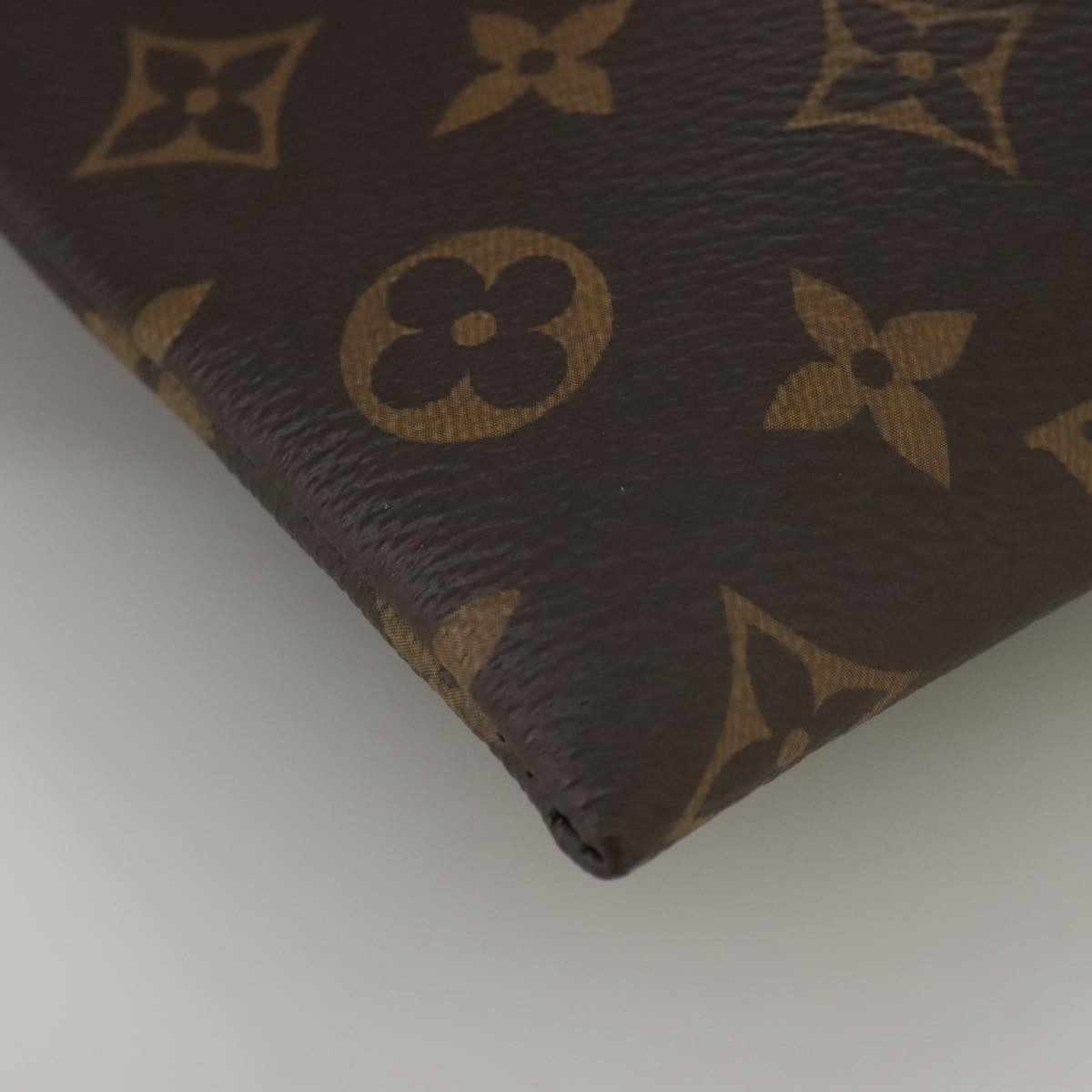 Louis Vuitton Solar Ray A4 Monogram Canvas Brown Canvas Clutche & Pouche Bag (Pre-Owned)