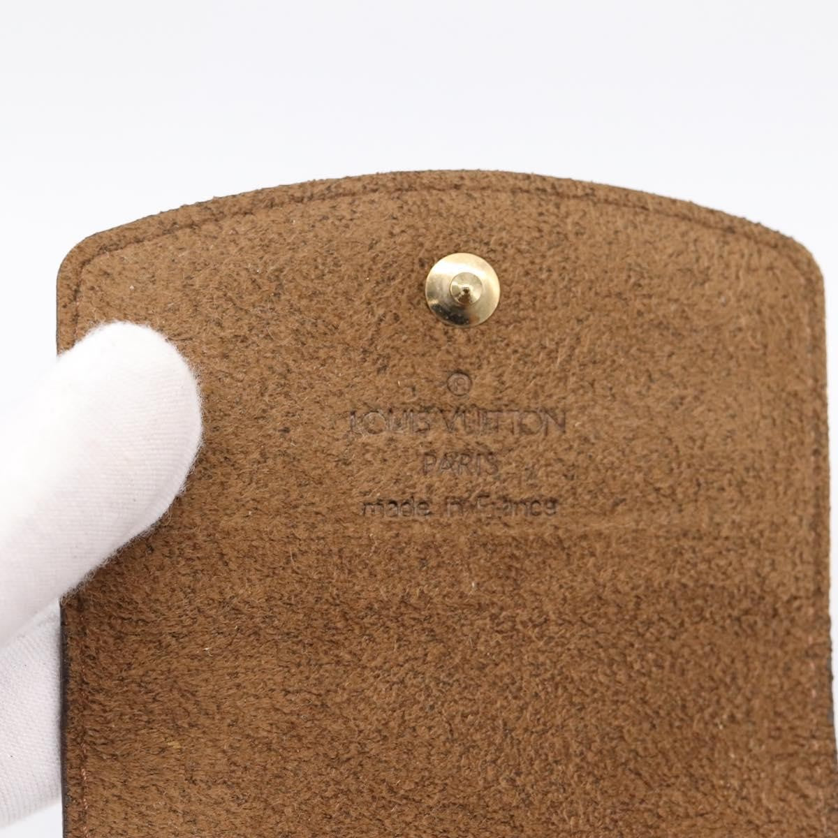 Louis Vuitton Cuff Case Monogram Damier Brown Canvas Wallets Accessory (Pre-Owned)