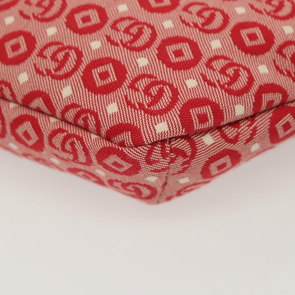 Gucci Children's Belt Printed Gg Coated Canvas Red Canvas Handbag (Pre-Owned)