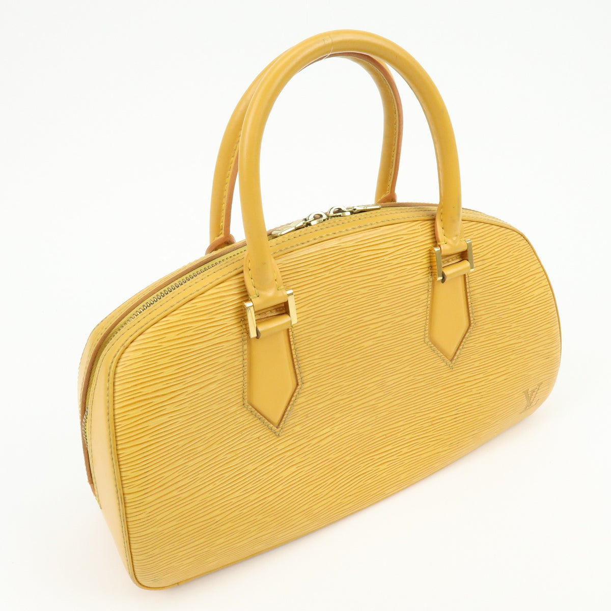 Louis Vuitton Jasmin Epi Leather Yellow Leather Handbag (Pre-Owned)