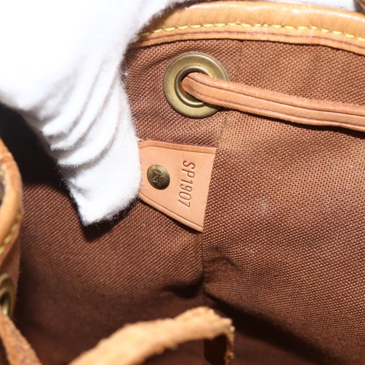Louis Vuitton Vintage Montsouris Monogram Canvas Brown Canvas Backpack Bag (Pre-Owned)