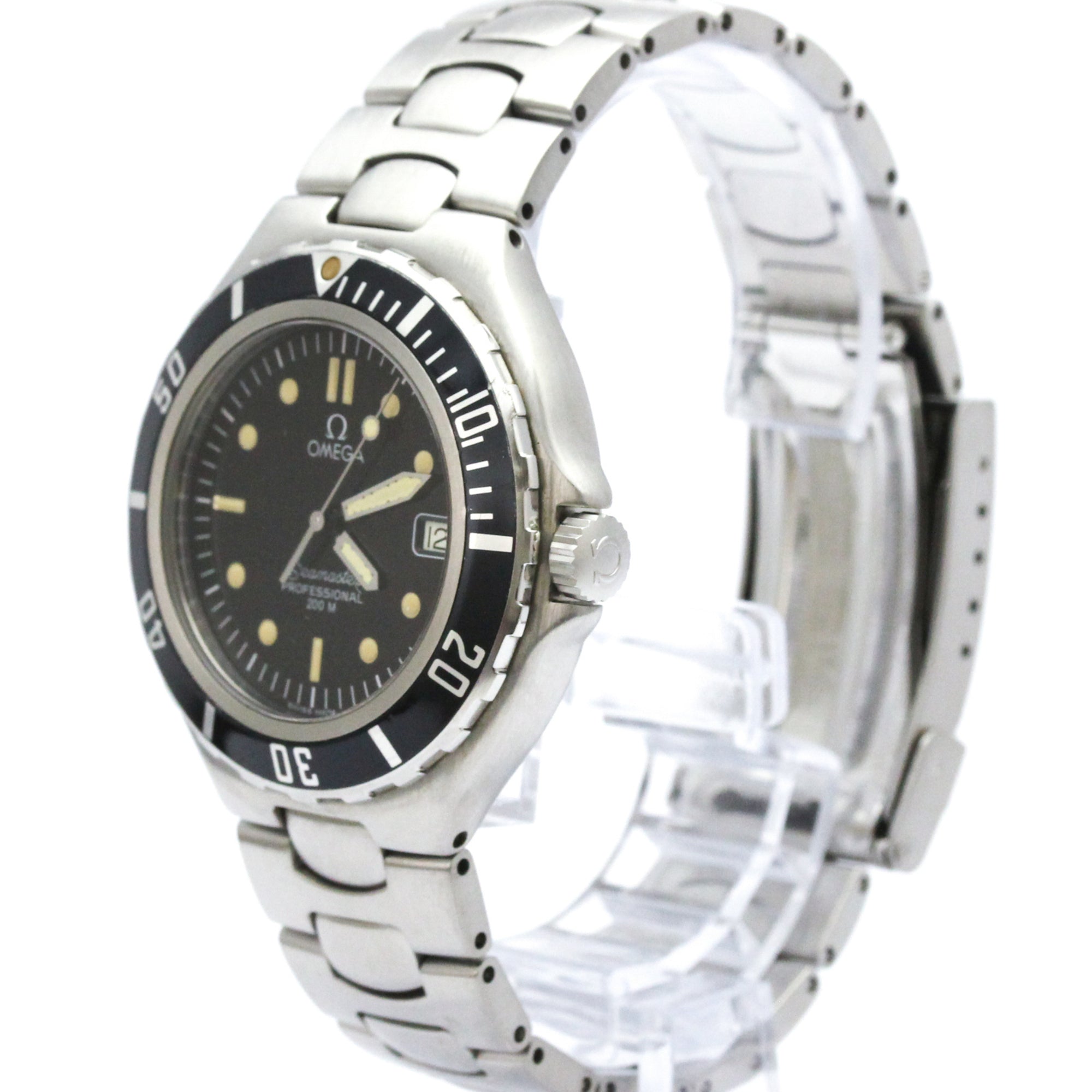 Omega Seamaster Professional 200 Pre Bond Chronometer Quartz Stainless Steel Watch (Pre-Owned)