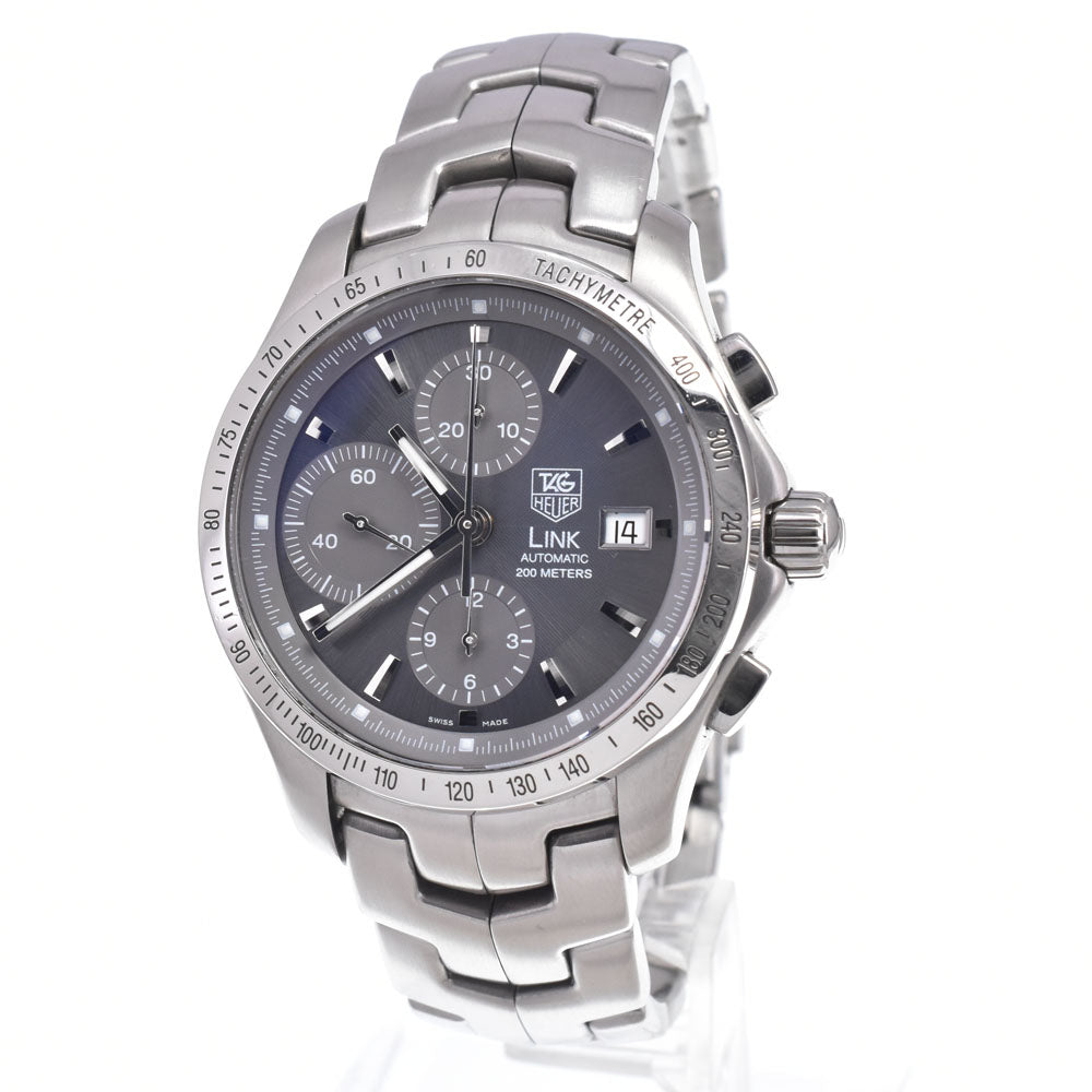Tag Heuer Link Chronograph Automatic Stainless Steel Watch (Pre-Owned)