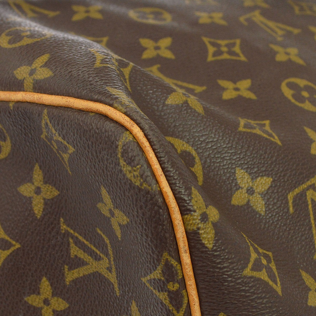 Louis Vuitton Keepall Monogram Multicolor Brown Canvas Travel Bag Bag (Pre-Owned)