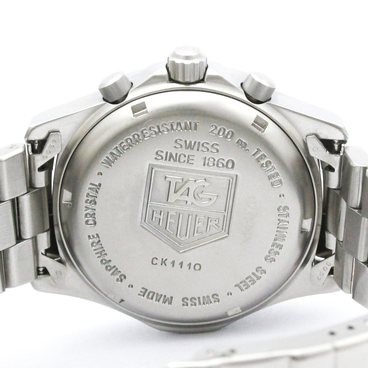 Tag Heuer Professional 200M Chronograph Quartz Stainless Steel Watch (Pre-Owned)