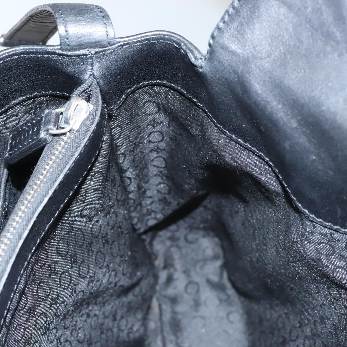 Celine C Macadam Canvas Black Canvas Handbag (Pre-Owned)