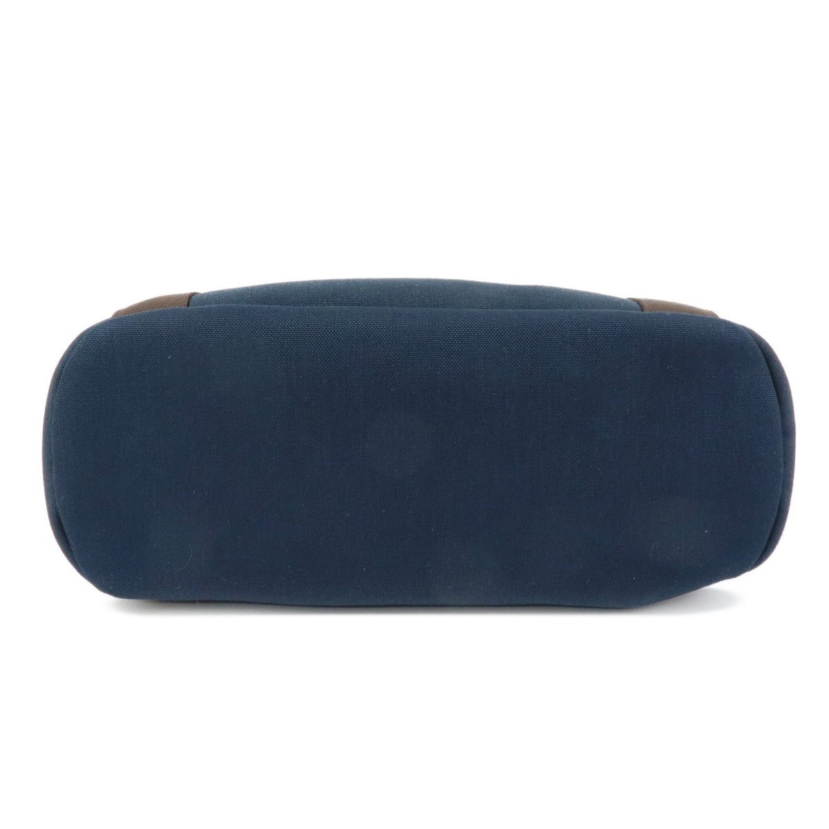 Hermes Sac De Pansage Groom Canvas Navy Canvas Handbag (Pre-Owned)