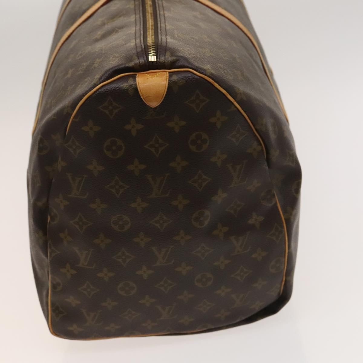 Louis Vuitton Keepall Monogram Canvas Brown Canvas Travel Bag Bag (Pre-Owned)