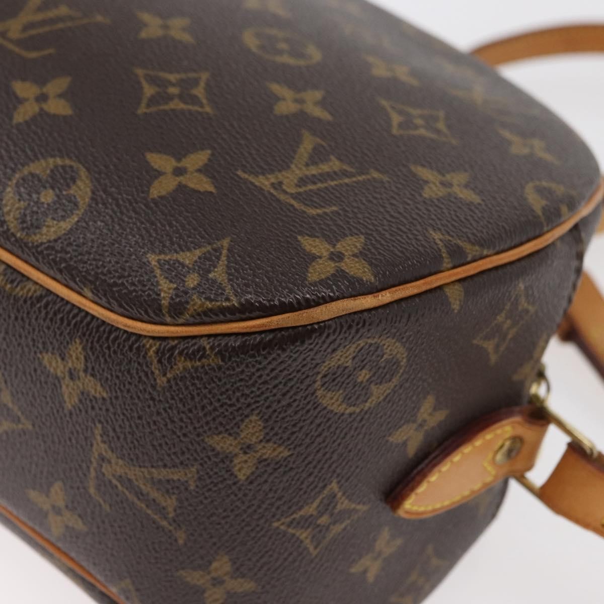 Louis Vuitton Blois Monogram Canvas Brown Canvas Handbag (Pre-Owned)