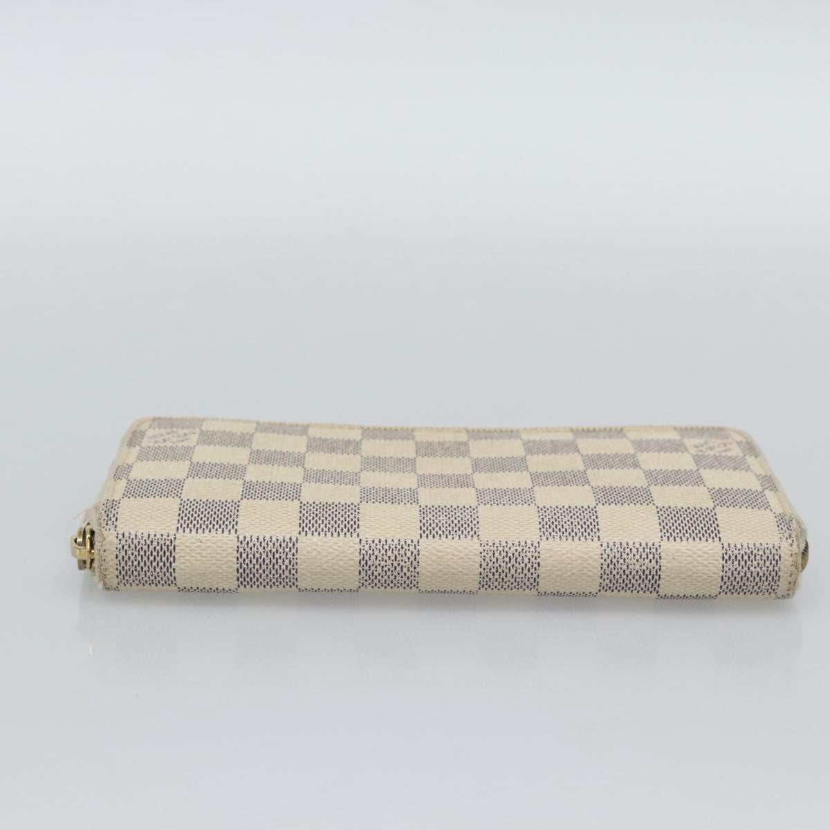 Louis Vuitton Zippy Organizer Damier Ebene Beige Canvas Wallets Accessory (Pre-Owned)