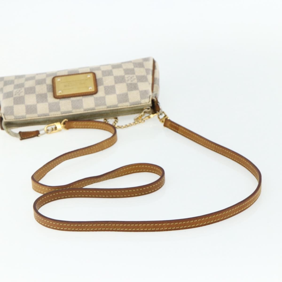 Louis Vuitton Eva Damier Beige Canvas Shoulder Bag Bag (Pre-Owned)