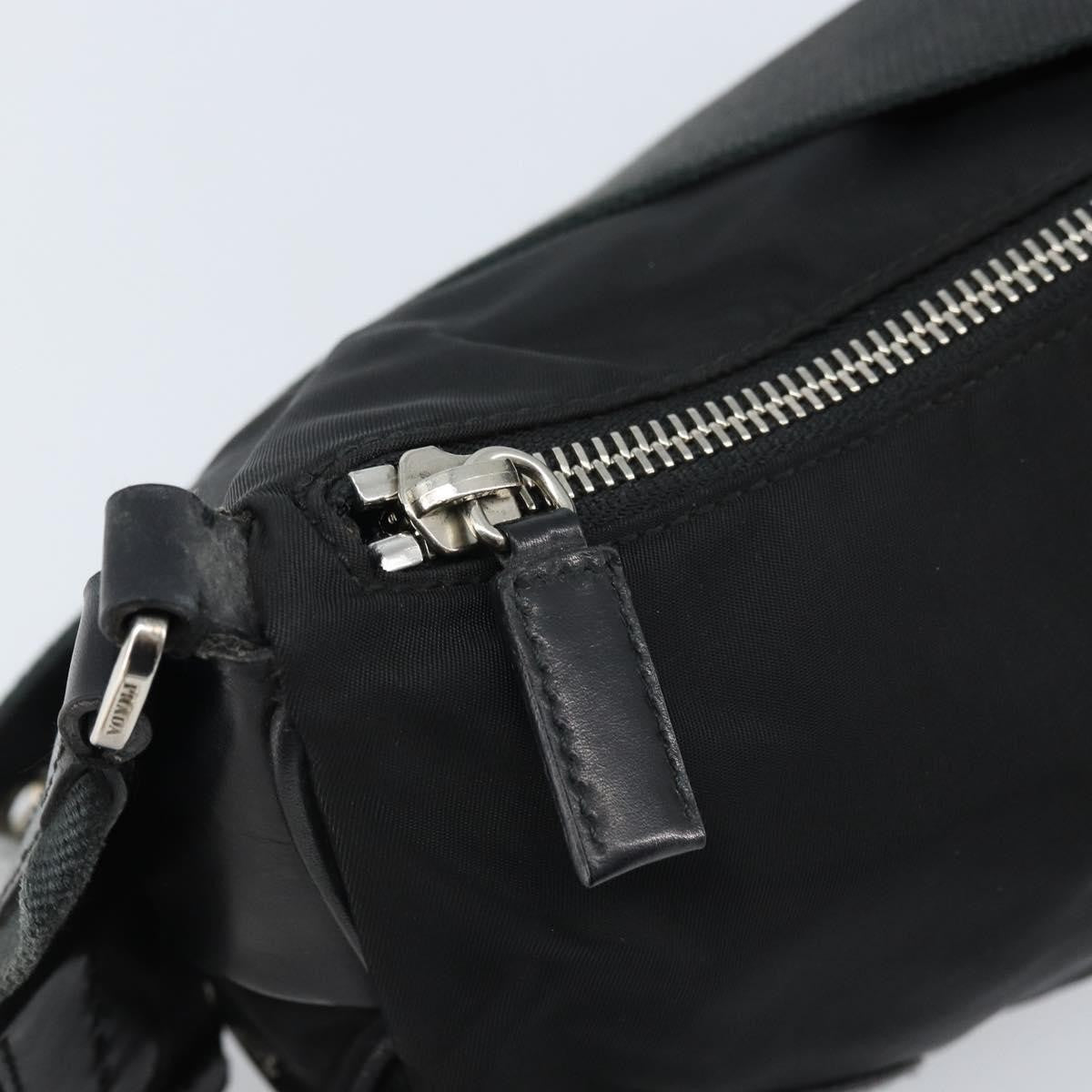 Prada Shoulder Tessuto Black Nylon Shoulder Bag Bag (Pre-Owned)