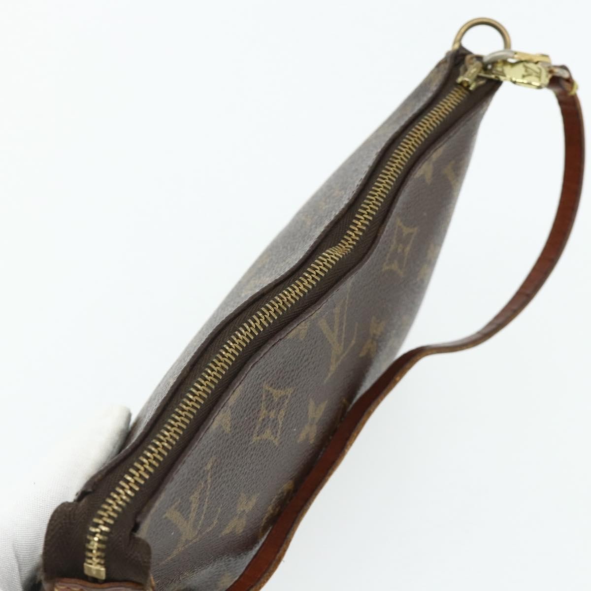 Louis Vuitton Pochette Accessoires Nm Monogram Canvas Brown Canvas Clutche & Pouche Bag (Pre-Owned)