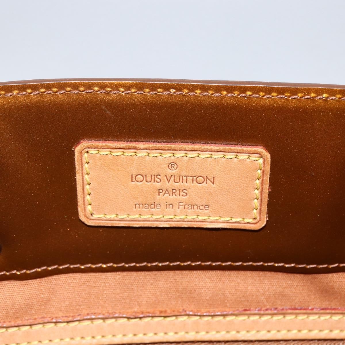 Louis Vuitton Reade Monogram Vernis Brown Patent_Leather Tote Bag Bag (Pre-Owned)