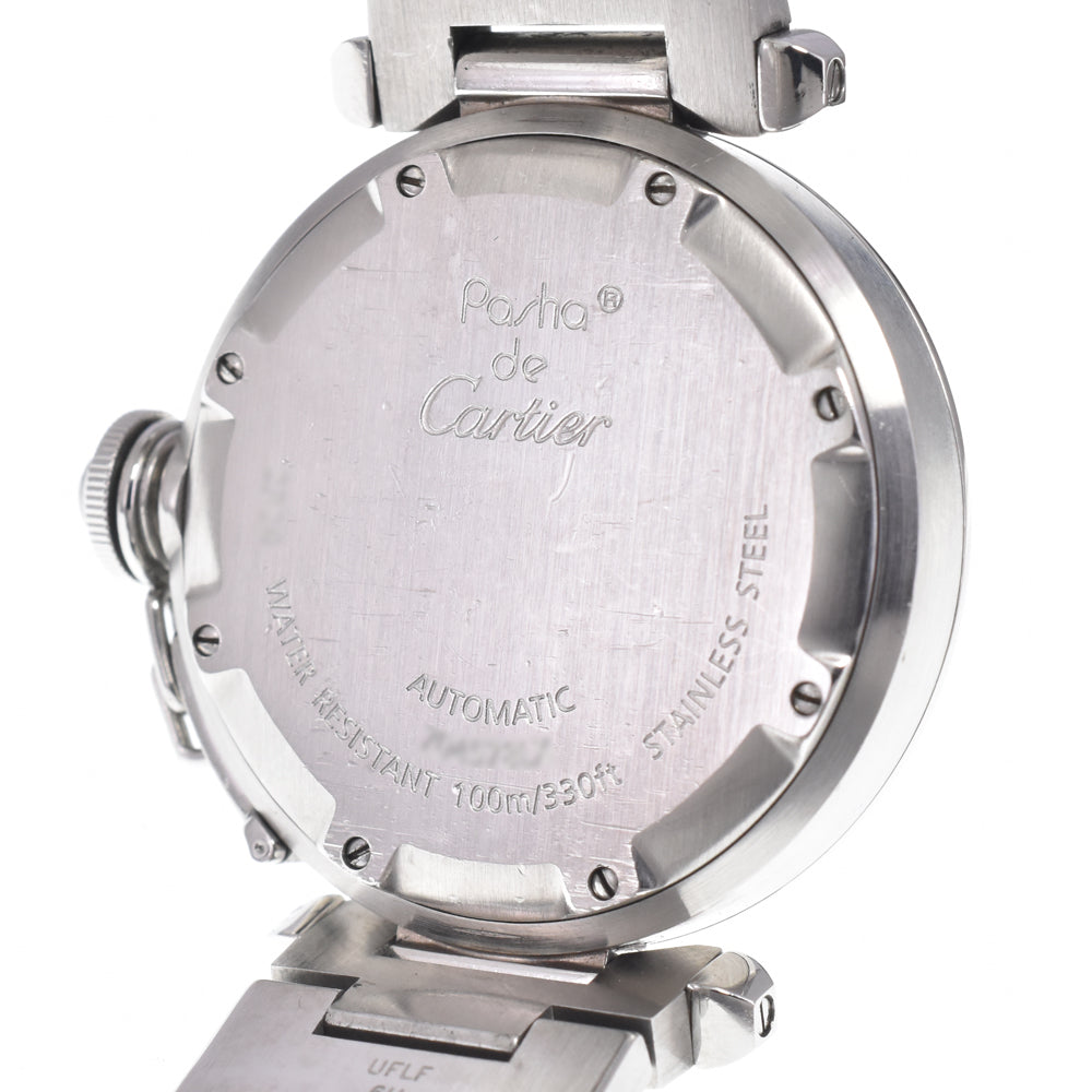 Cartier Pasha De Cartier Automatic Stainless Steel And Yellow Gold Watch (Pre-Owned)