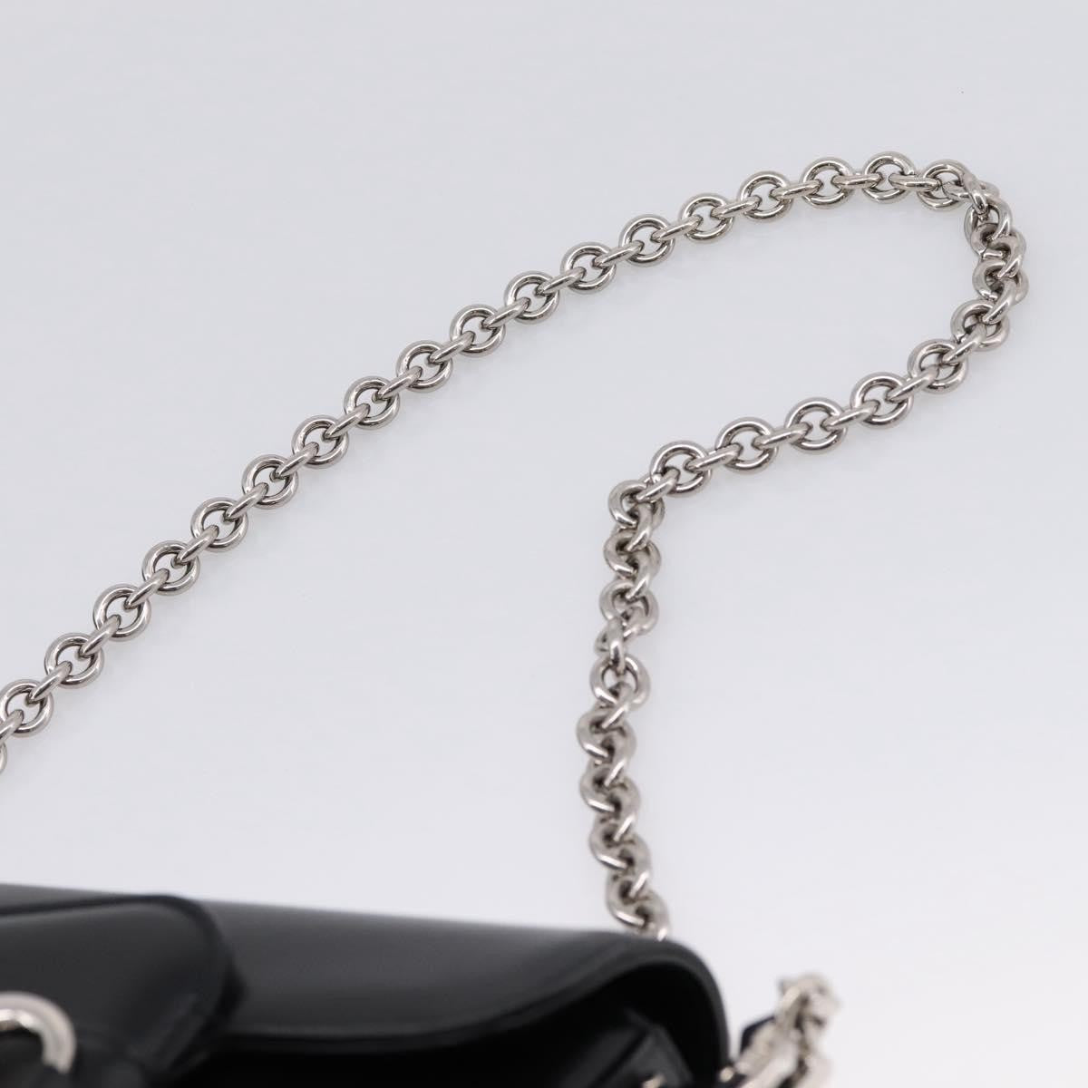 Gucci Horsebit 1955 Asymmetric Leather Black Leather Shoulder Bag Bag (Pre-Owned)