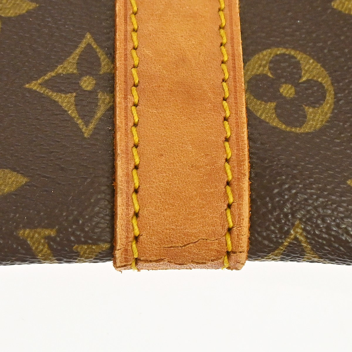 Louis Vuitton Keepall Monogram Canvas Brown Canvas Travel Bag Bag (Pre-Owned)