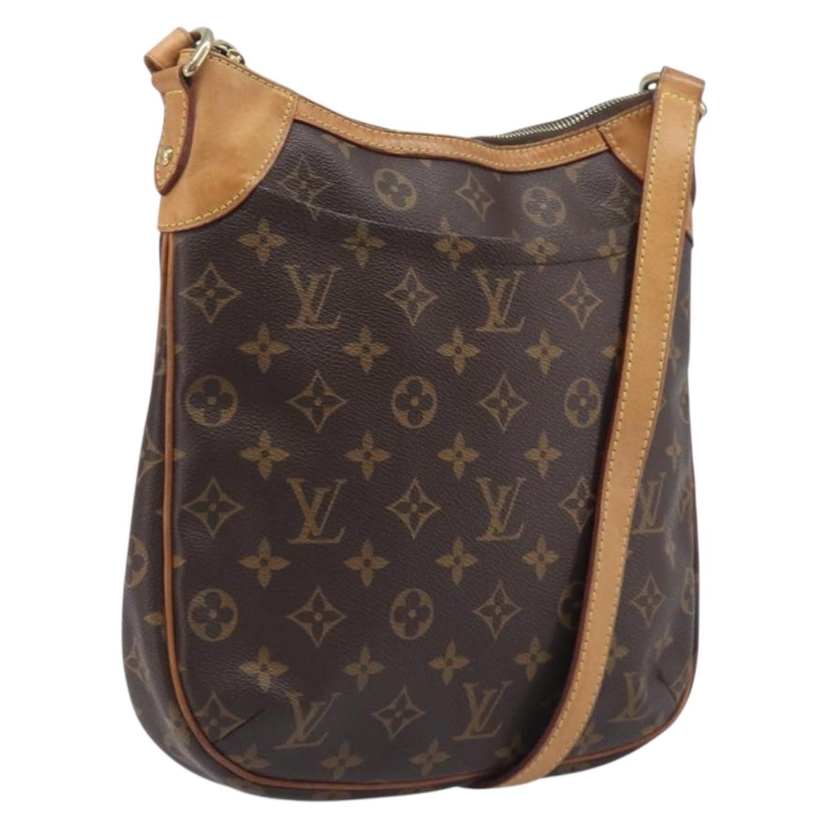 Louis Vuitton Odeon Monogram Canvas Brown Canvas Handbag (Pre-Owned)