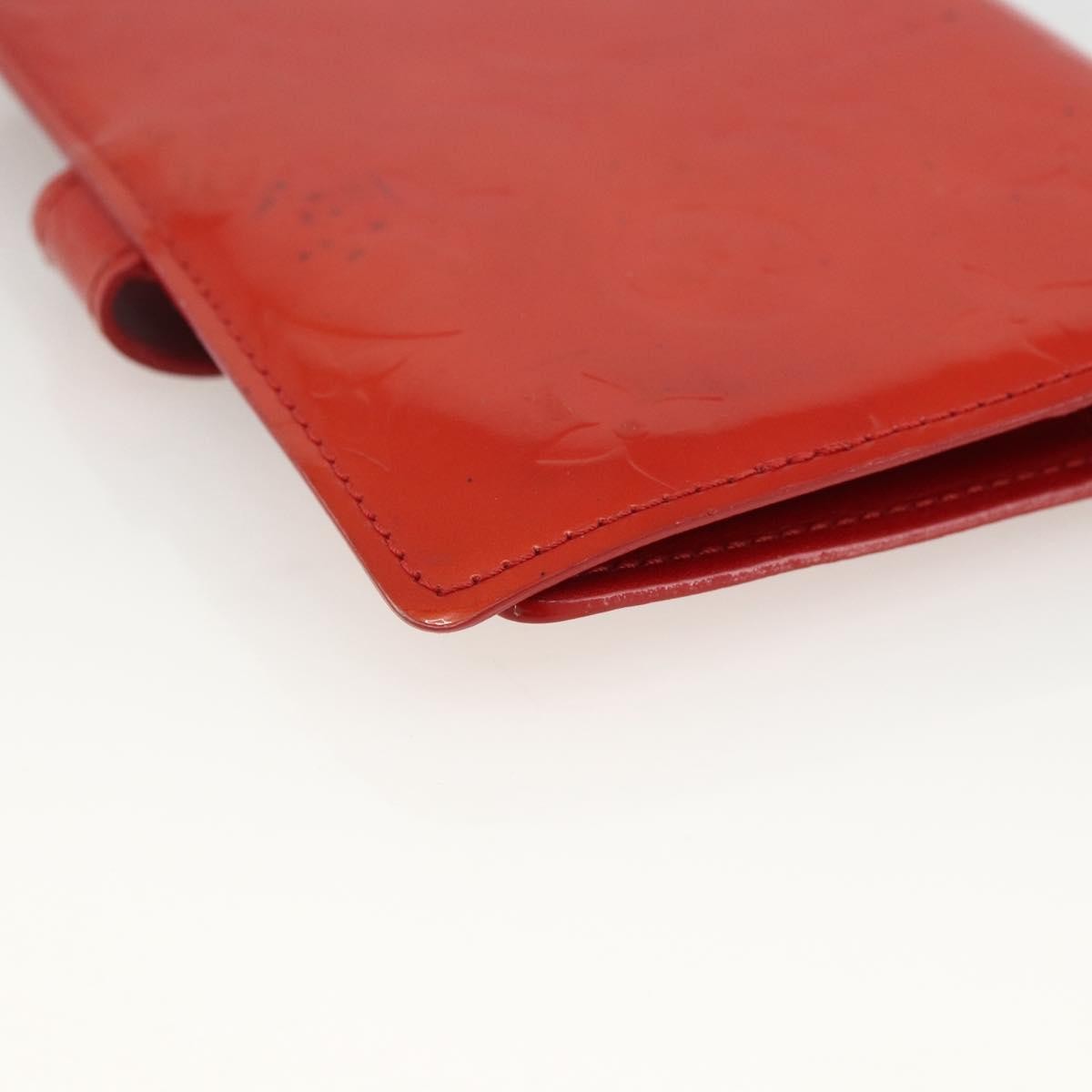 Louis Vuitton Agenda Cover Patent Leather Red Patent_Leather Clutche & Pouche Bag (Pre-Owned)