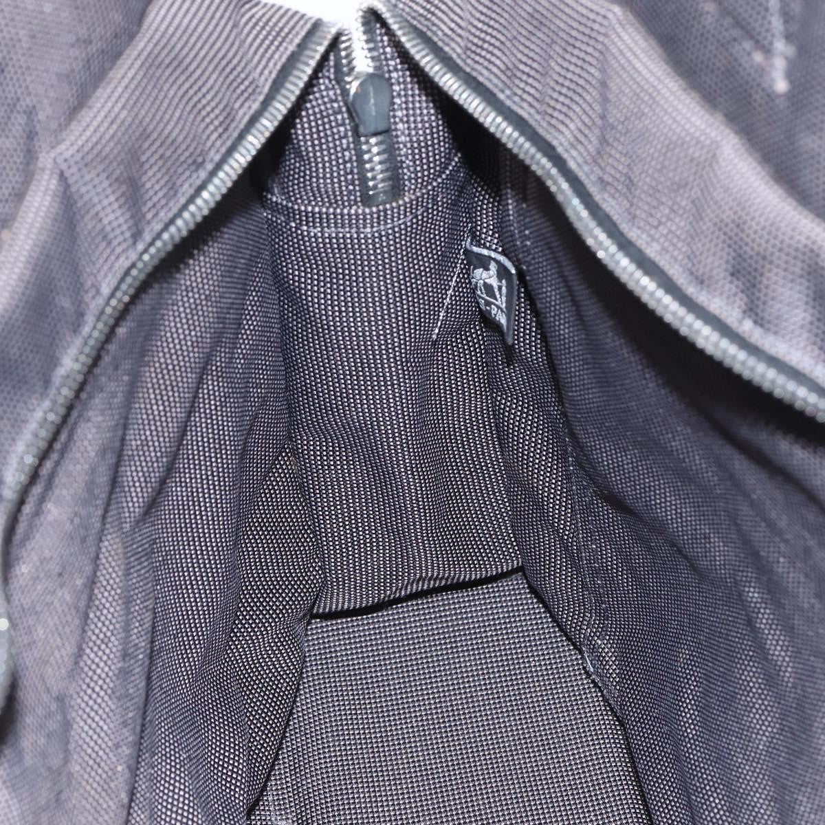 Hermes Fourre-Tout Herline Canvas Gray Canvas Tote Bag Bag (Pre-Owned)
