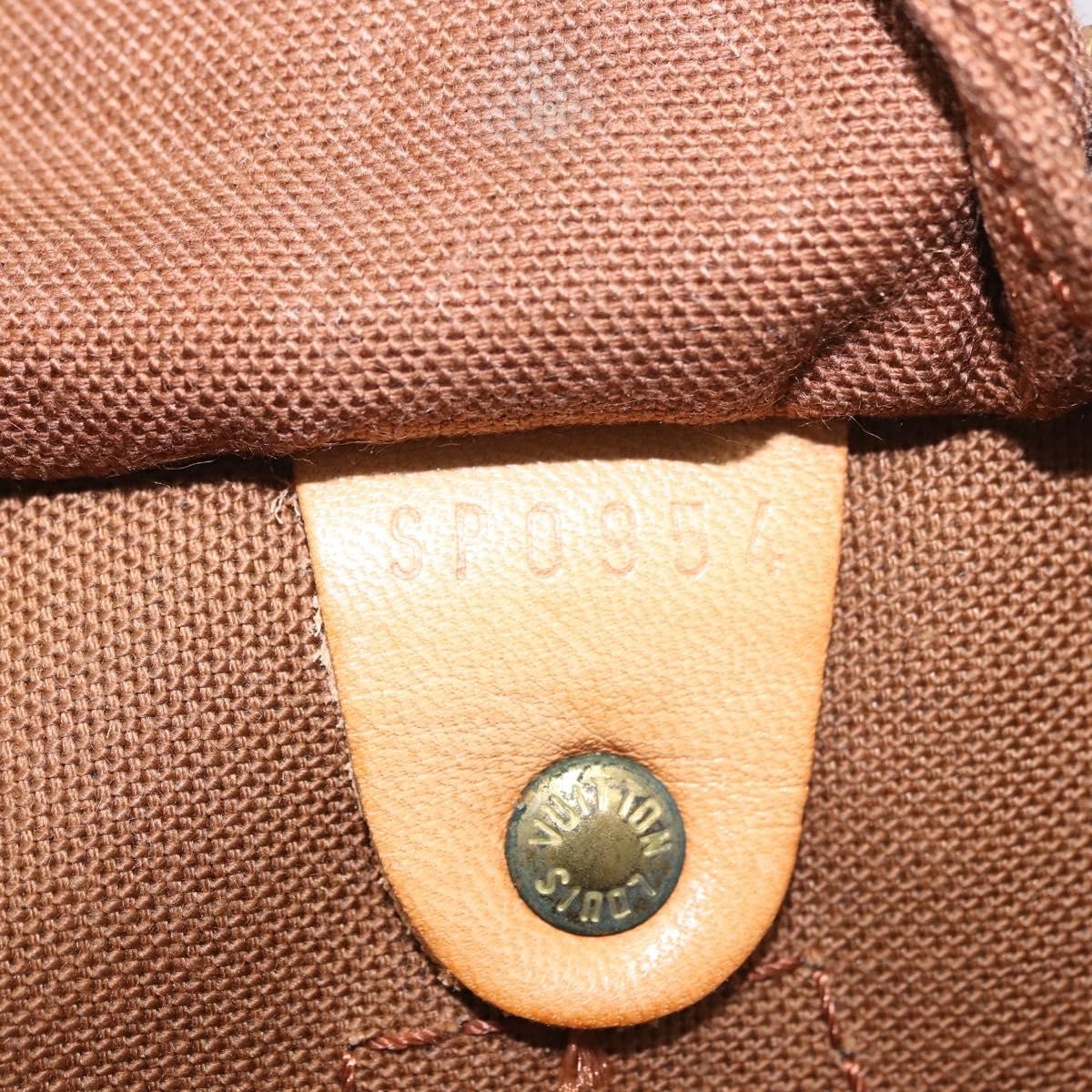 Louis Vuitton Speedy Monogram Canvas Brown Canvas Handbag (Pre-Owned)