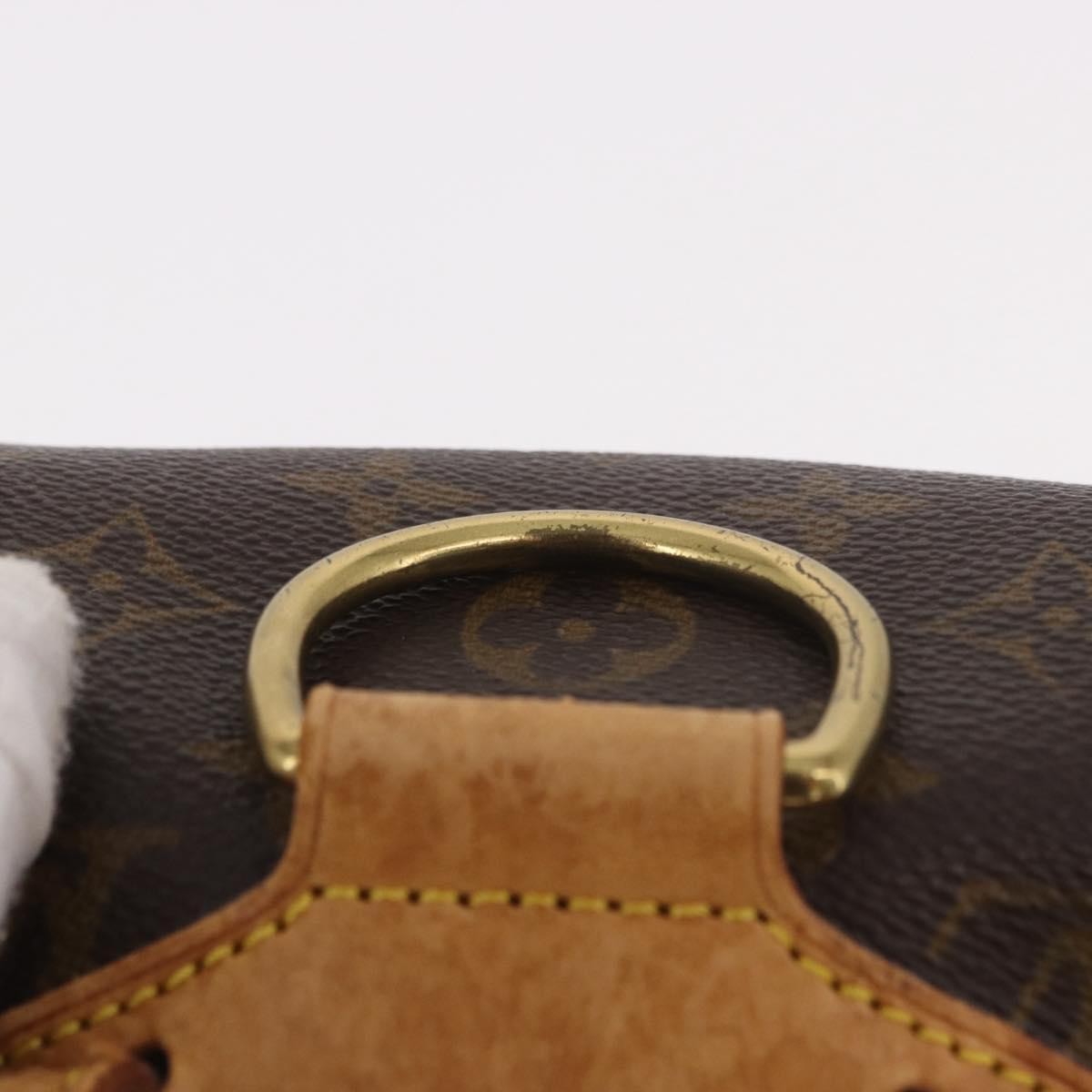 Louis Vuitton Montsouris Monogram Brown Canvas Backpack Bag (Pre-Owned)