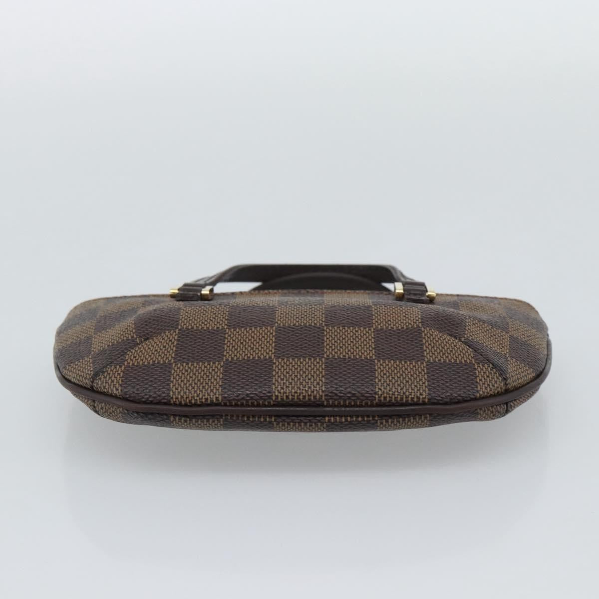 Louis Vuitton Manosque Pochette Damier Brown Canvas Clutche & Pouche Bag (Pre-Owned)