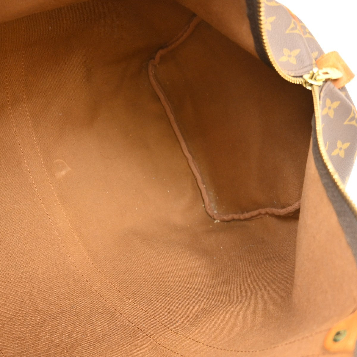Louis Vuitton Keepall Monogram Canvas Brown Canvas Travel Bag Bag (Pre-Owned)