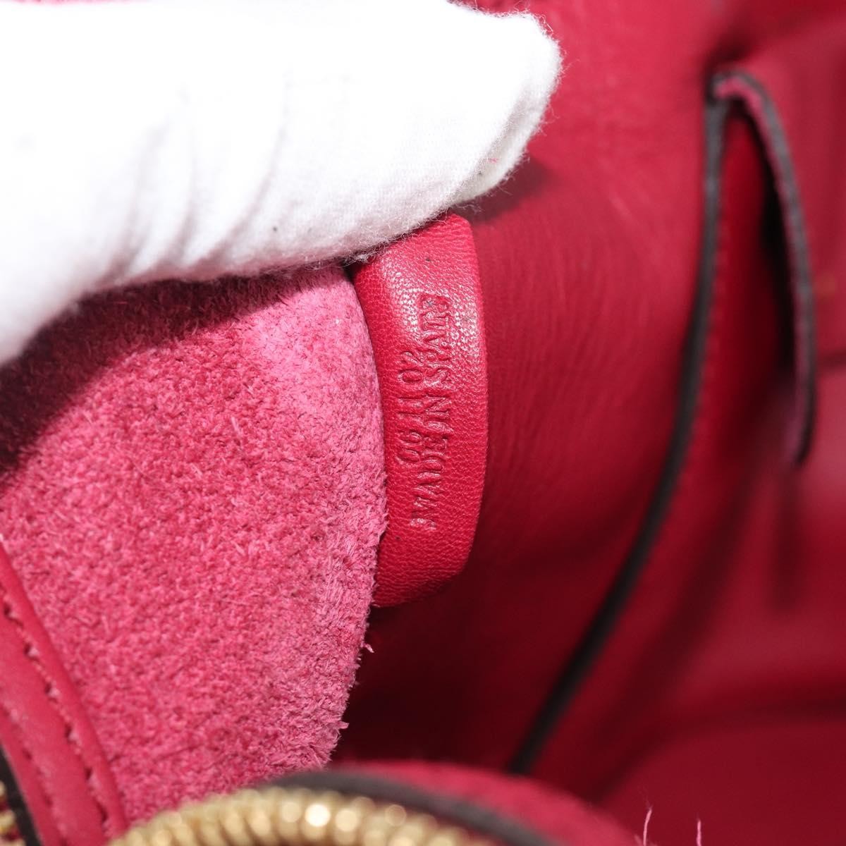 Loewe Amazona Leather Red Leather Handbag (Pre-Owned)
