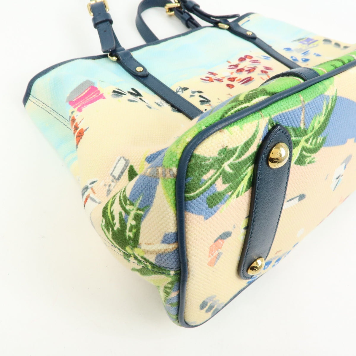 Louis Vuitton Ailleurs Cabas Limited Edition Printed Canvas Multicolour Canvas Tote Bag Bag (Pre-Owned)