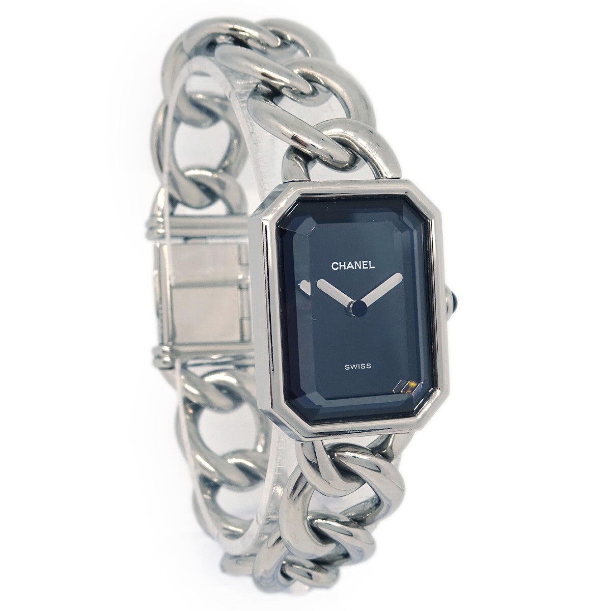 Chanel Premiere Chain Quartz Stainless Steel Watch (Pre-Owned)